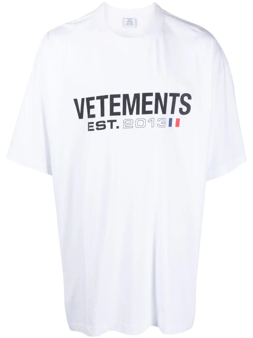 Vetements logo-print cotton T-shirt 20265043 50372876 1000
