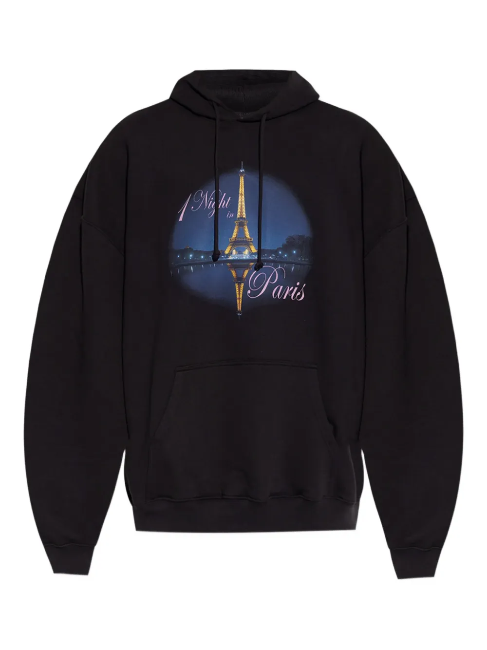 Vetements Night In Paris-print hoodie 30912331 59874992 1000