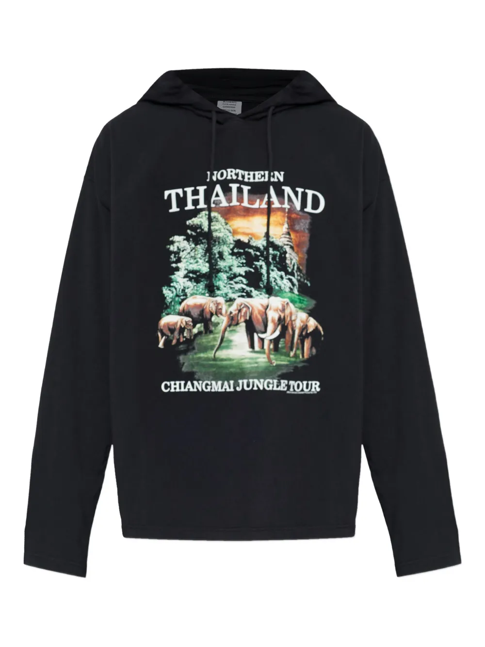 Vetements printed hooded hoodie 33067209 63672197 1000
