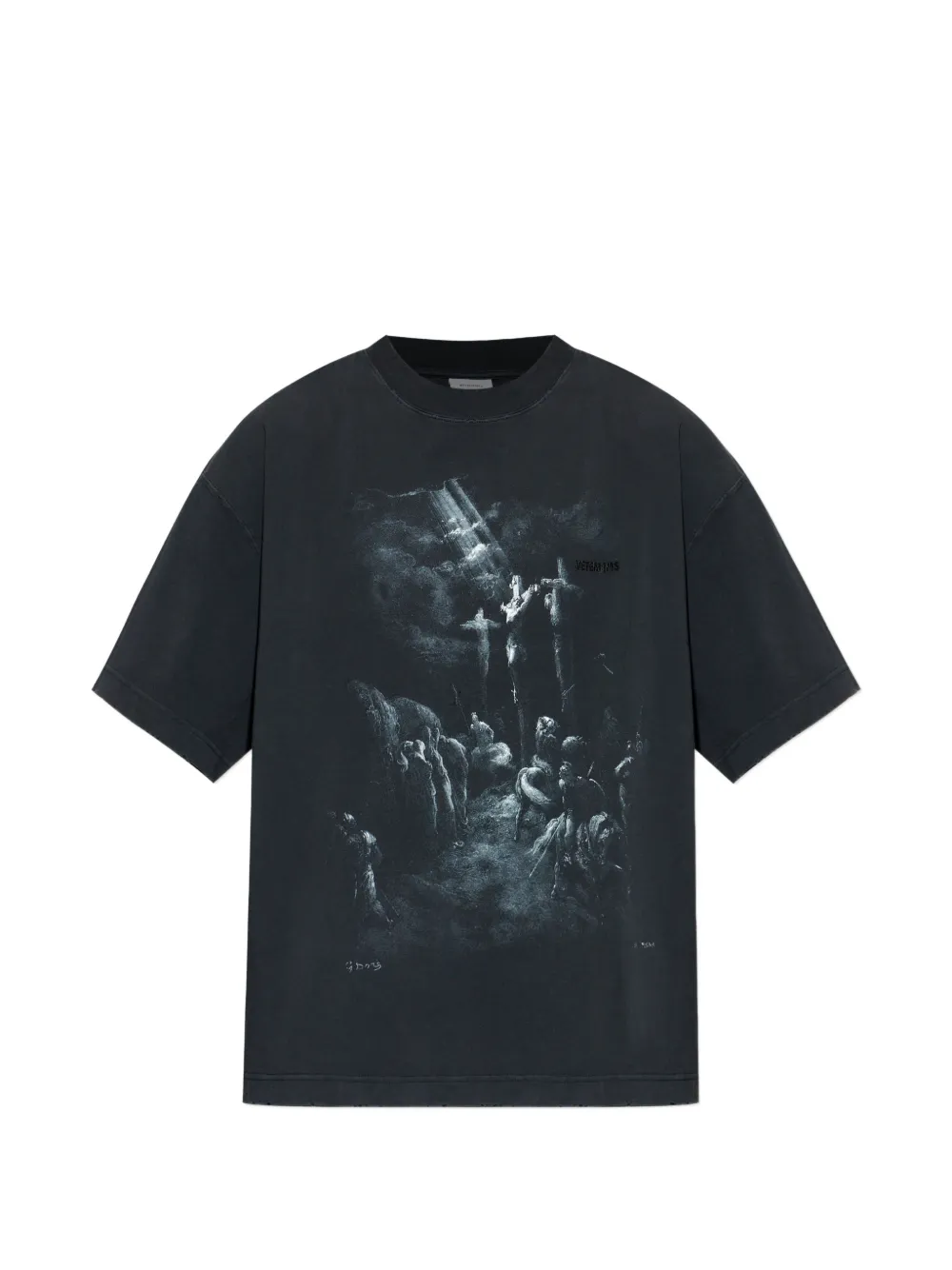 Vetements graphic distressed T-shirt 33331437 64315388 1000
