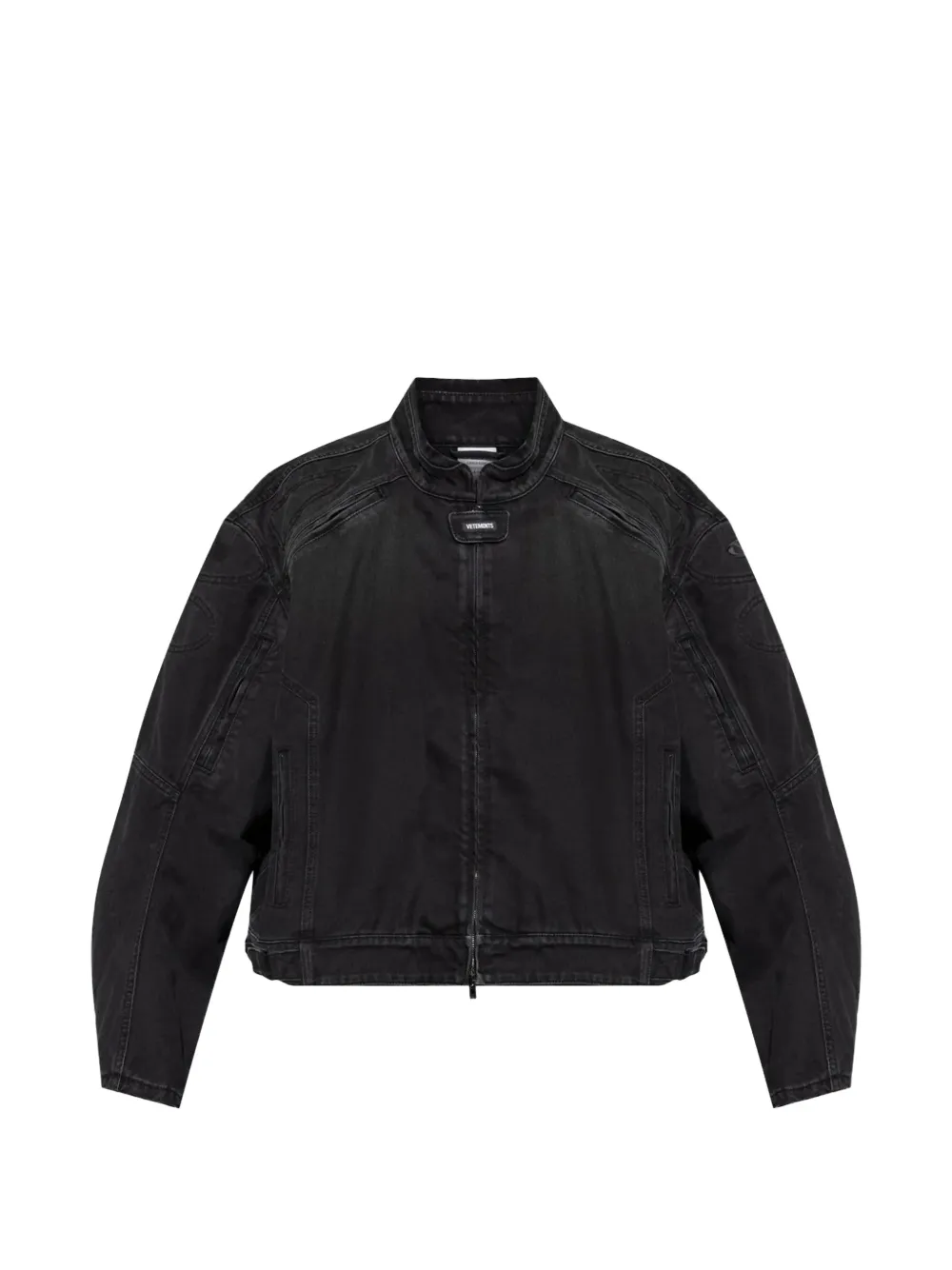 Vetements zipped denim jacket 33745717 64562649 1000