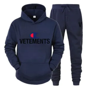 Navy Champion Vetements Tracksuit Champion Vetements Tracksuit