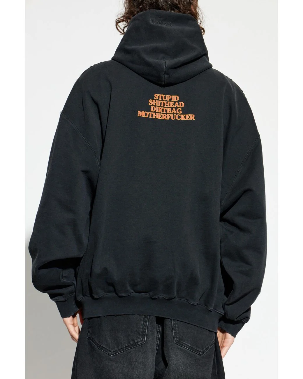 vetements BLACK Sweatshirt With Print 2