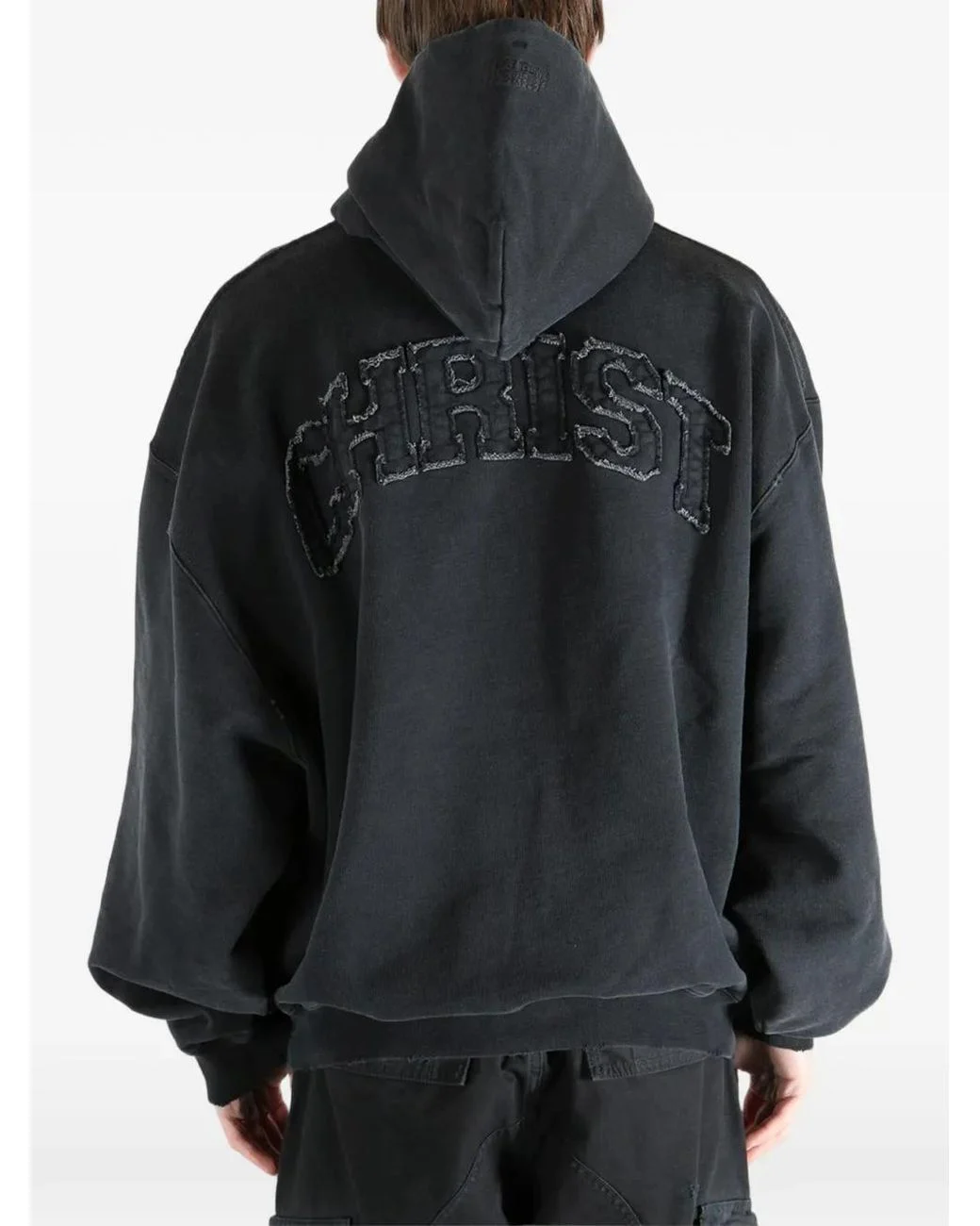 vetements Black Zip Up Hoodie 1