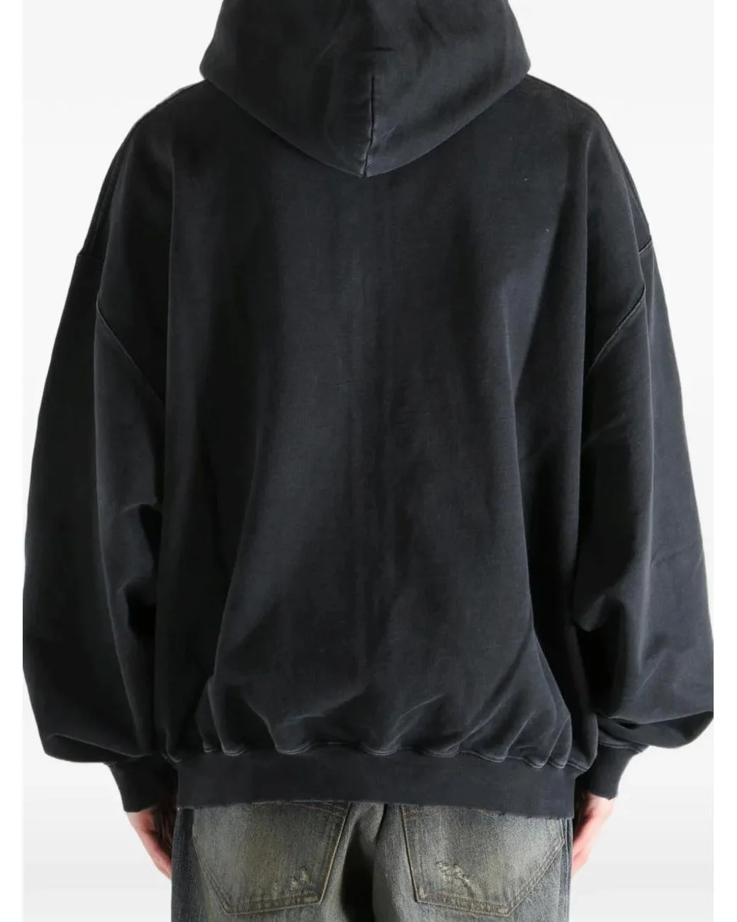 vetements black Kapuzenjacke Mit Pragung